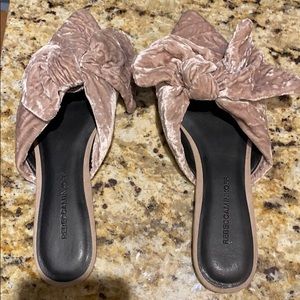 Rebecca Minkoff slides - Like New!